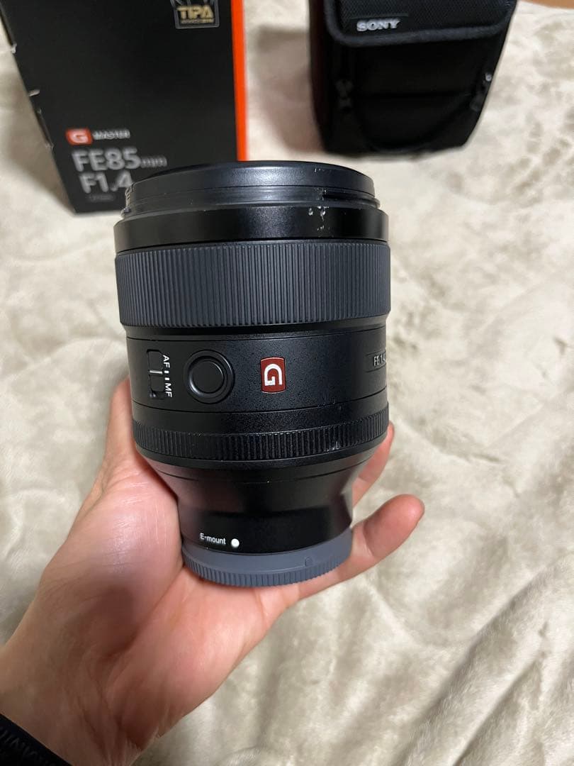 SONY FE 85mm F1.4 GM レンズ
