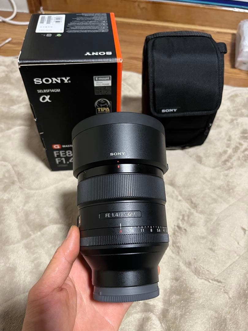 SONY FE 85mm F1.4 GM レンズ