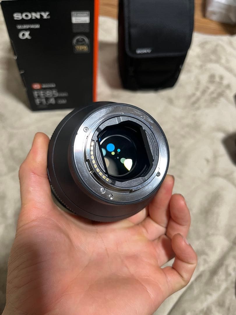 SONY FE 85mm F1.4 GM レンズ