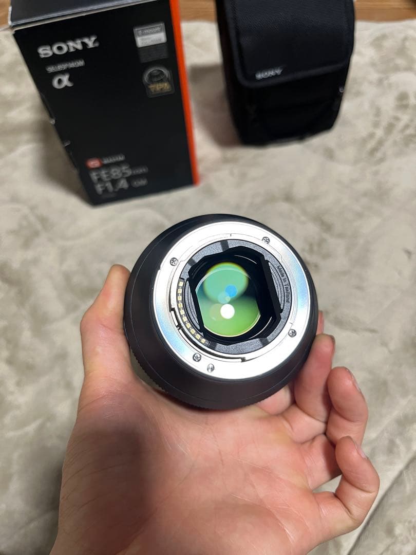 SONY FE 85mm F1.4 GM レンズ