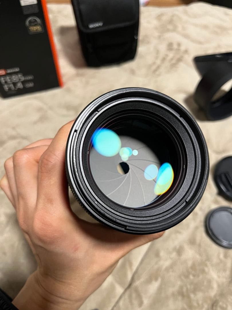 SONY FE 85mm F1.4 GM レンズ