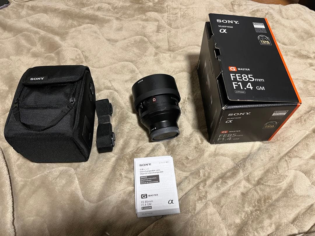SONY FE 85mm F1.4 GM レンズ