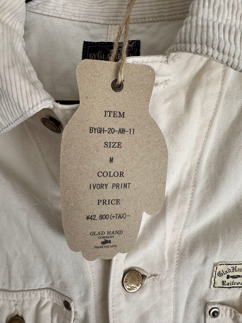 グラッドハンド glad hand カバーオール ペイント