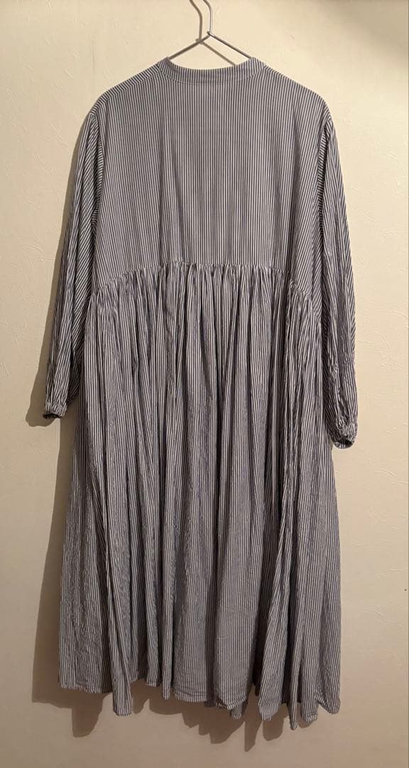 BEARDSLEYビアズリー　ストライプギャザーワンピース　サイズ1