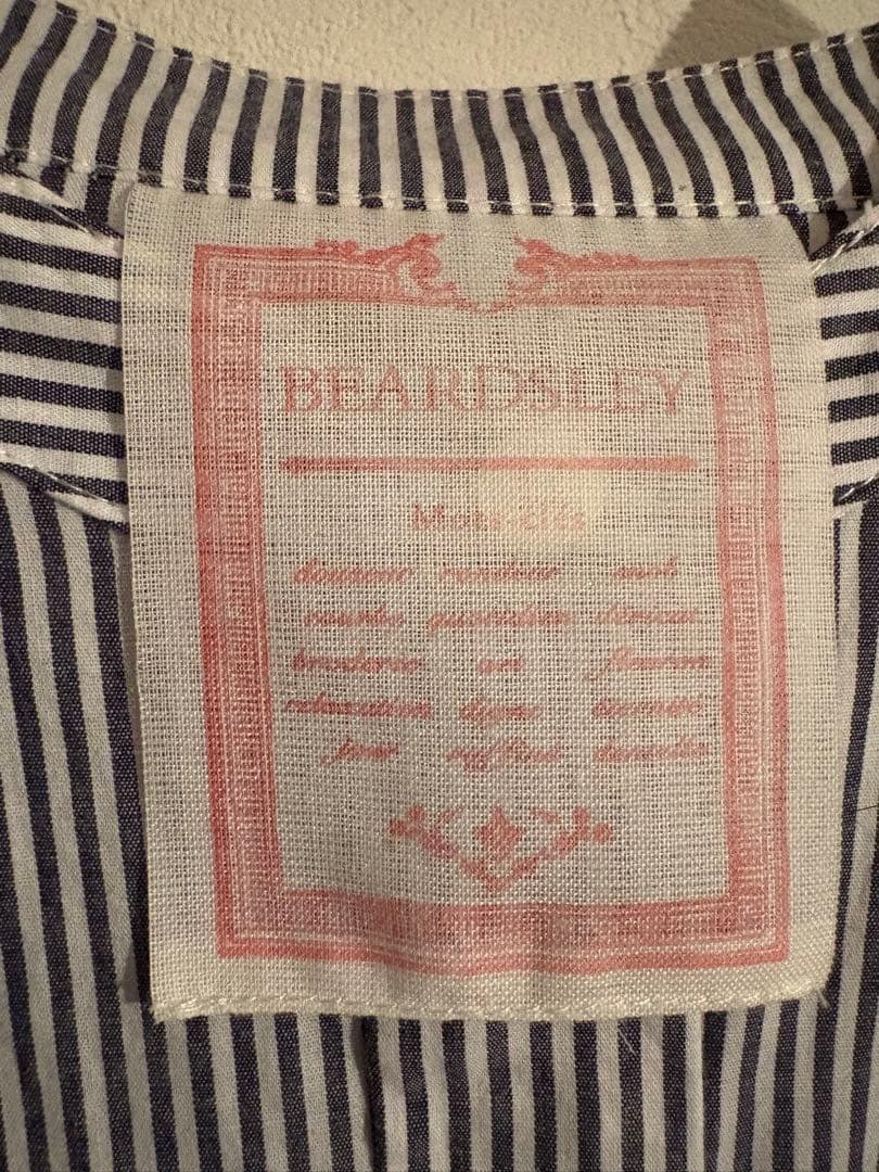 BEARDSLEYビアズリー　ストライプギャザーワンピース　サイズ1