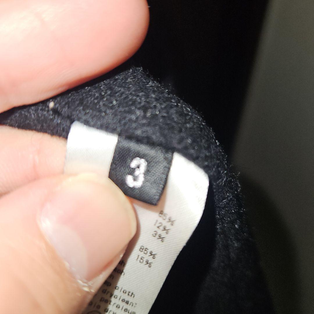 カズユキクマガイ アタッチメント フーデットコート サイズ3