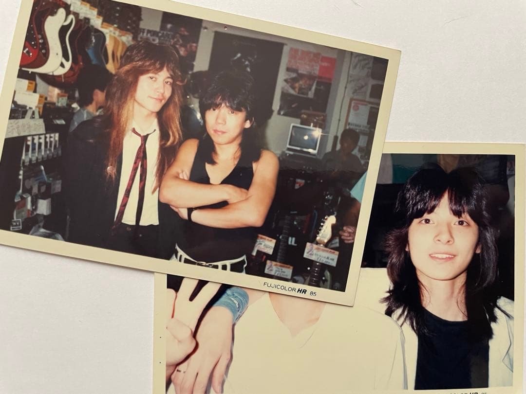 ブリザード　LP ホット・ショット! HOT SHOT! 全メンバー直筆サイン