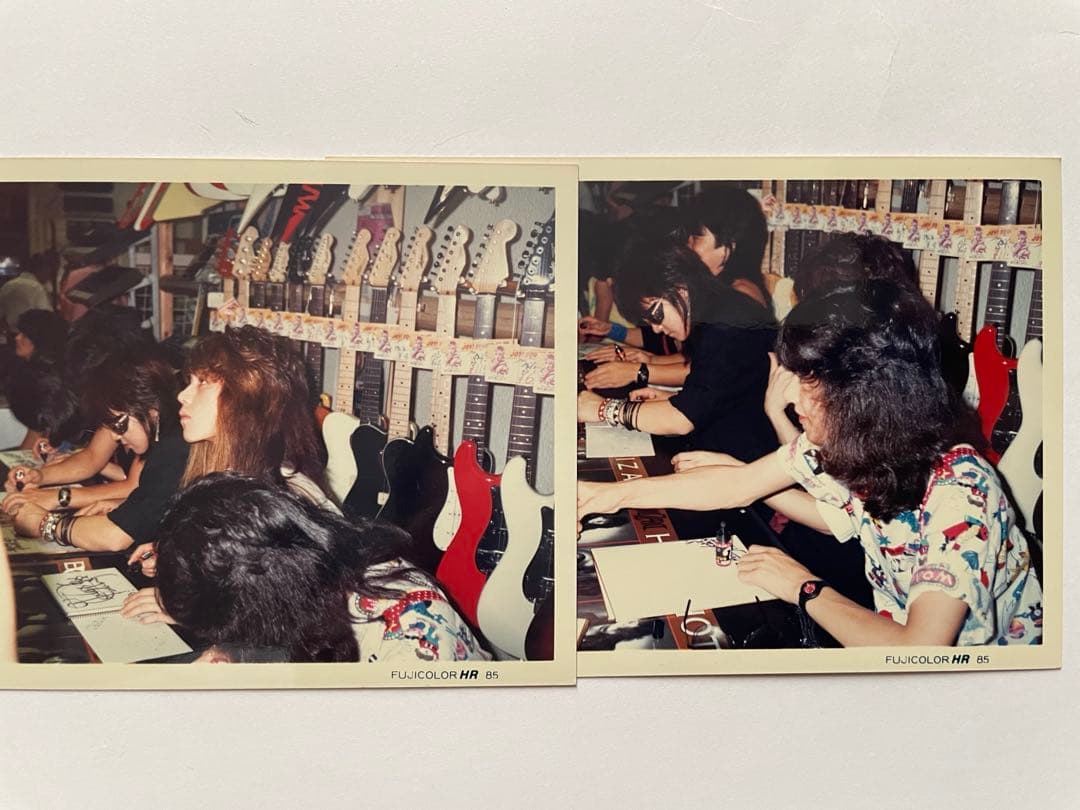 ブリザード　LP ホット・ショット! HOT SHOT! 全メンバー直筆サイン