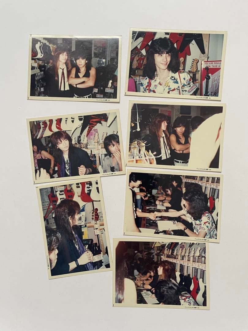 ブリザード　LP ホット・ショット! HOT SHOT! 全メンバー直筆サイン