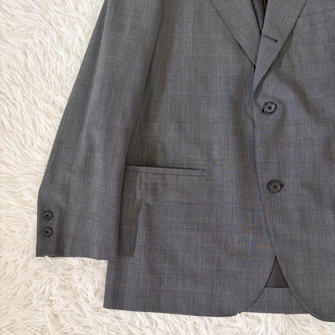極美品　ブルックスブラザーズ　Madison スーツ　グレンチェック　グレー