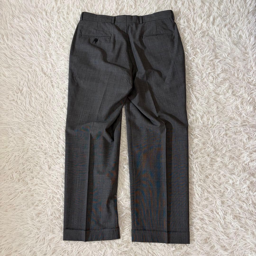 極美品　ブルックスブラザーズ　Madison スーツ　グレンチェック　グレー