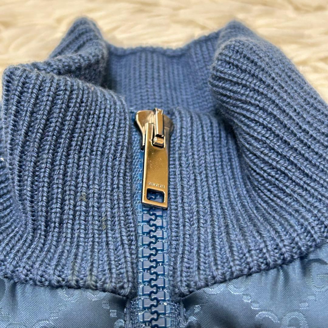 【美品】GUCCI グッチ キッズ ブルゾン コート ナイロン GGロゴ