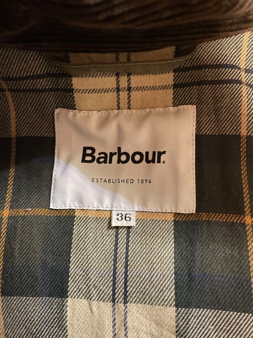 Barbour オリーブグリーン ジャケット