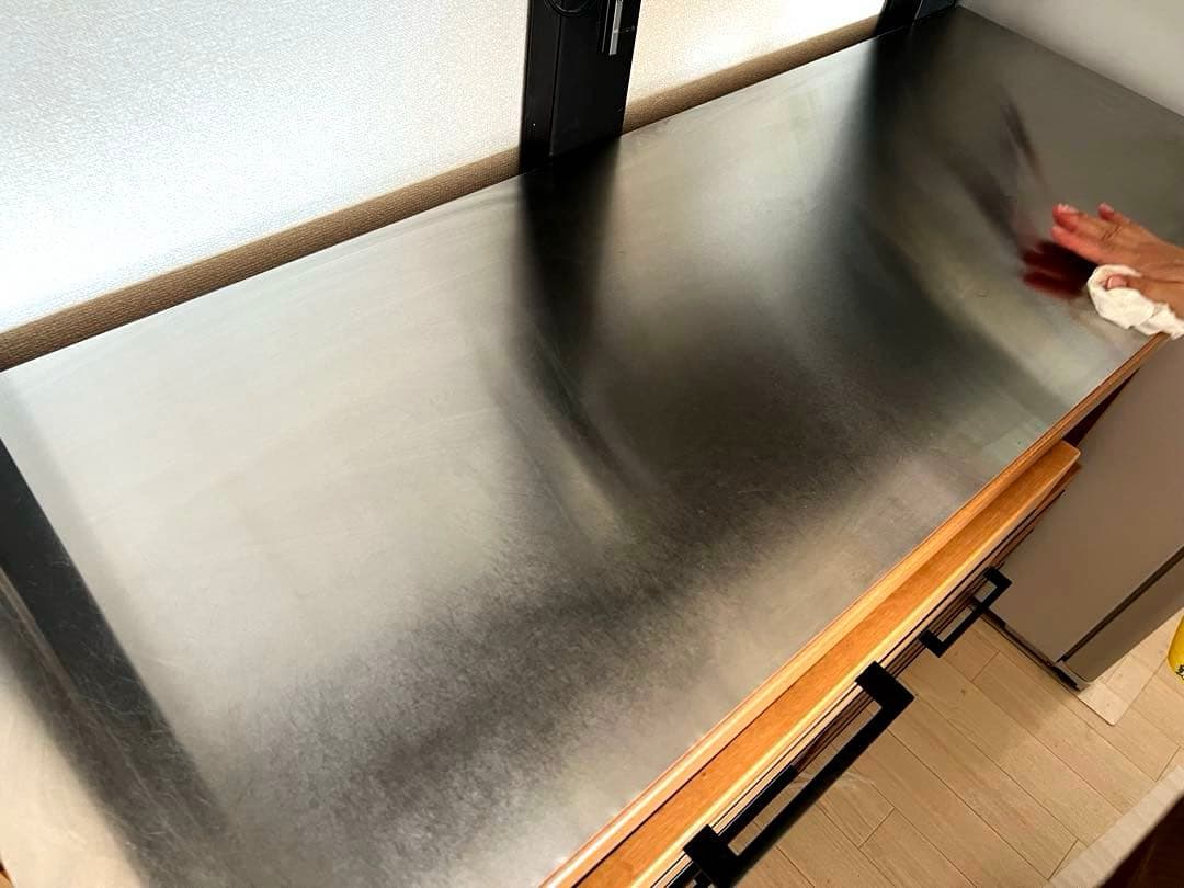 【日本製】リナ120キッチンカウンター　食器棚　作業台　カップボード　収納　国産