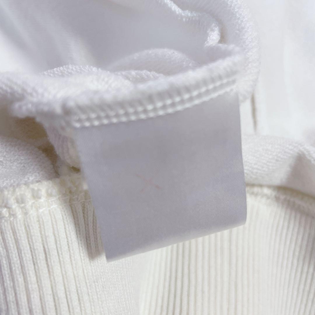 美品　バーバリーブラックレーベル　ワッペン付　スウェット　ジャージ　3 白