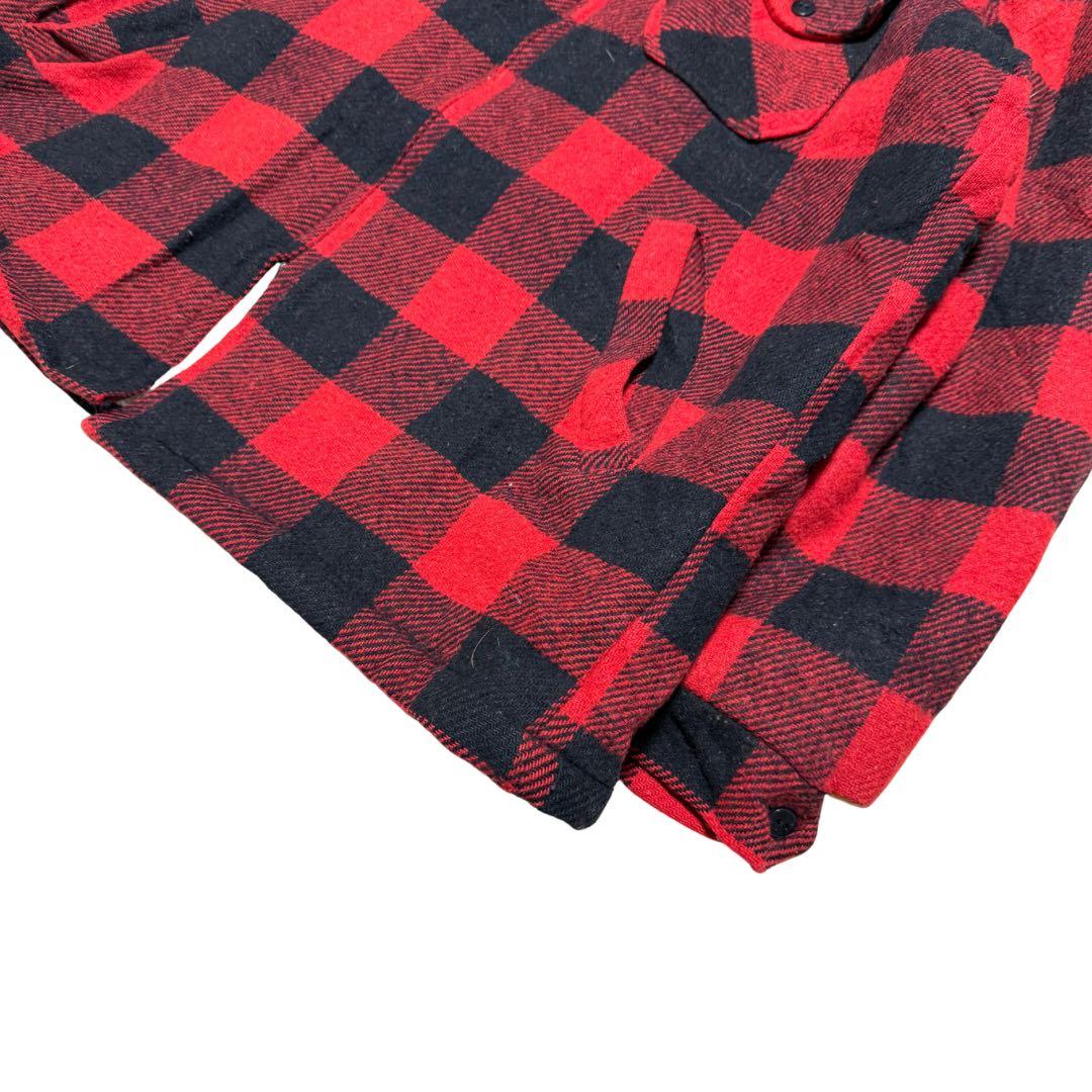 70s 80s Lakeshire USA製 バッファローウールジャケット L
