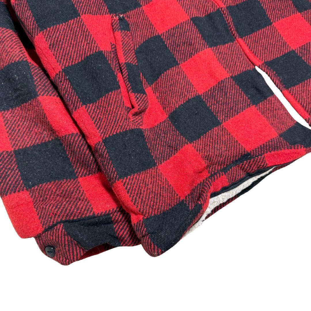 70s 80s Lakeshire USA製 バッファローウールジャケット L
