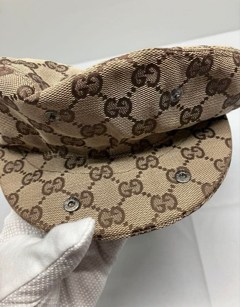 Gucci GGパターン ベージュキャスケット