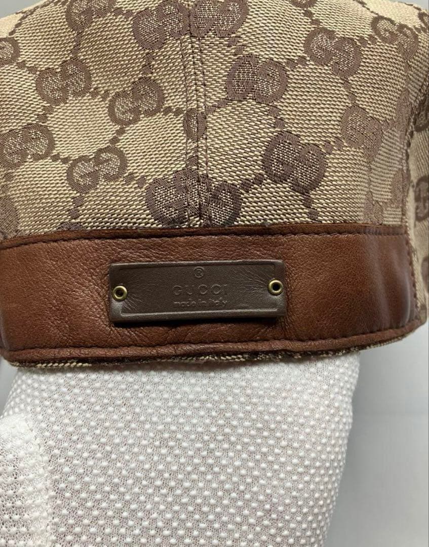 Gucci GGパターン ベージュキャスケット