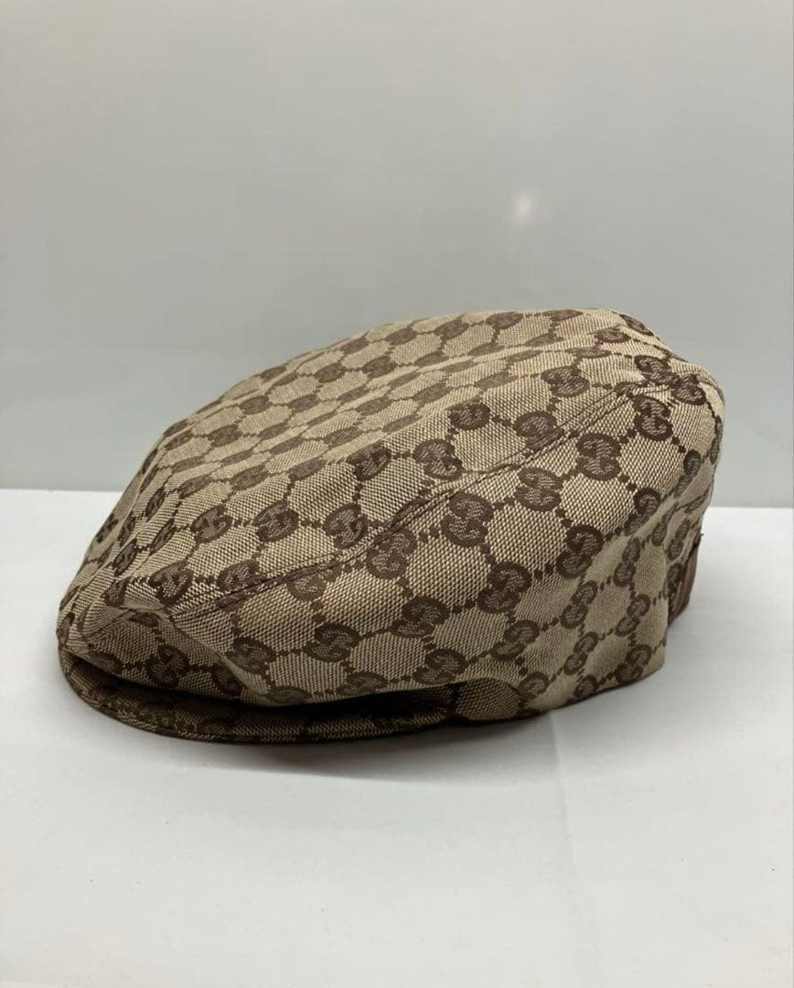 Gucci GGパターン ベージュキャスケット