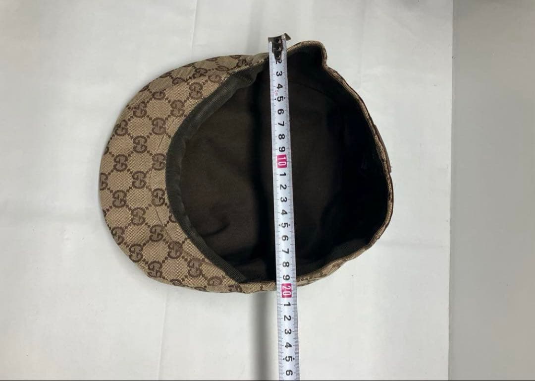 Gucci GGパターン ベージュキャスケット