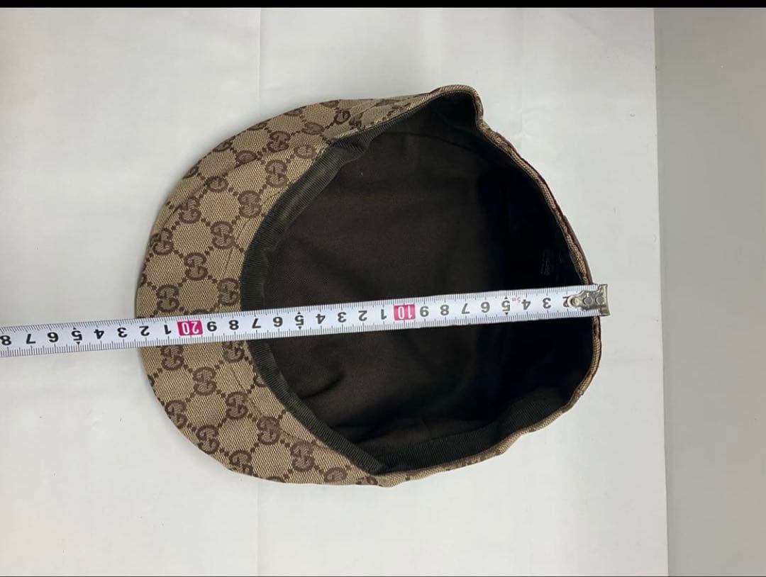 Gucci GGパターン ベージュキャスケット