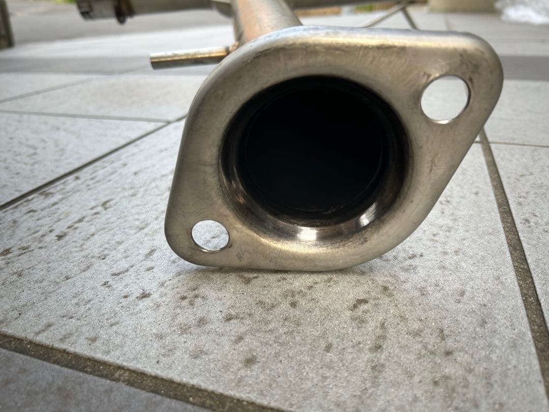 210マジェスタ　スリーキャッツ　リアストレートマフラー