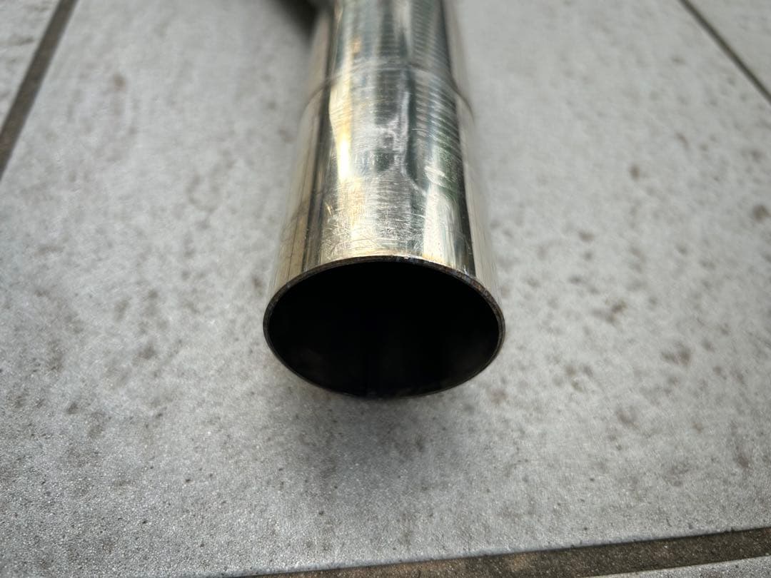 210マジェスタ　スリーキャッツ　リアストレートマフラー