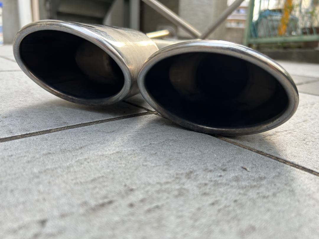 210マジェスタ　スリーキャッツ　リアストレートマフラー