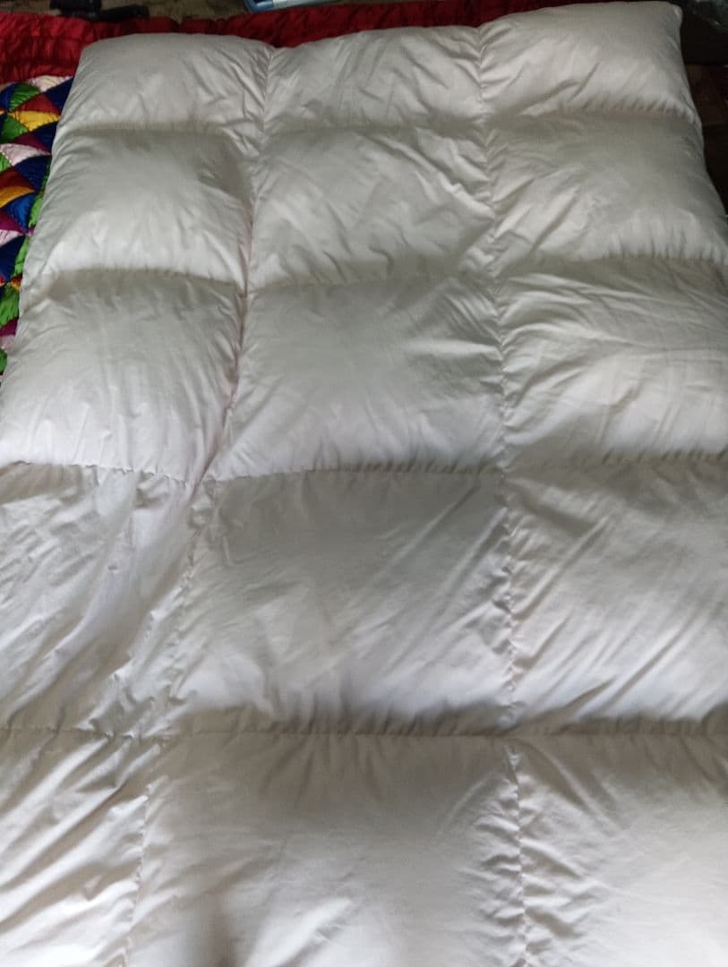 羽毛掛け布団　大阪西川販売 good night 花柄　ダウン90%羽毛1.2㌔