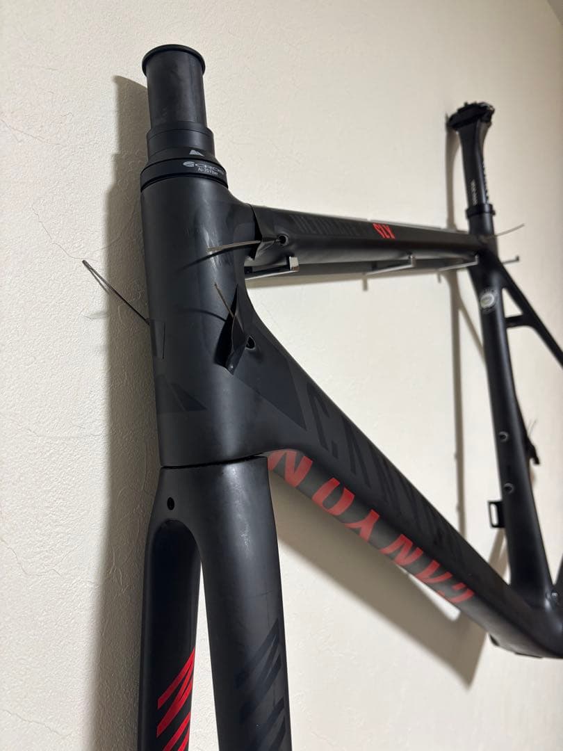 美品 Canyon ultimate cf slx ロードバイク フレームセット