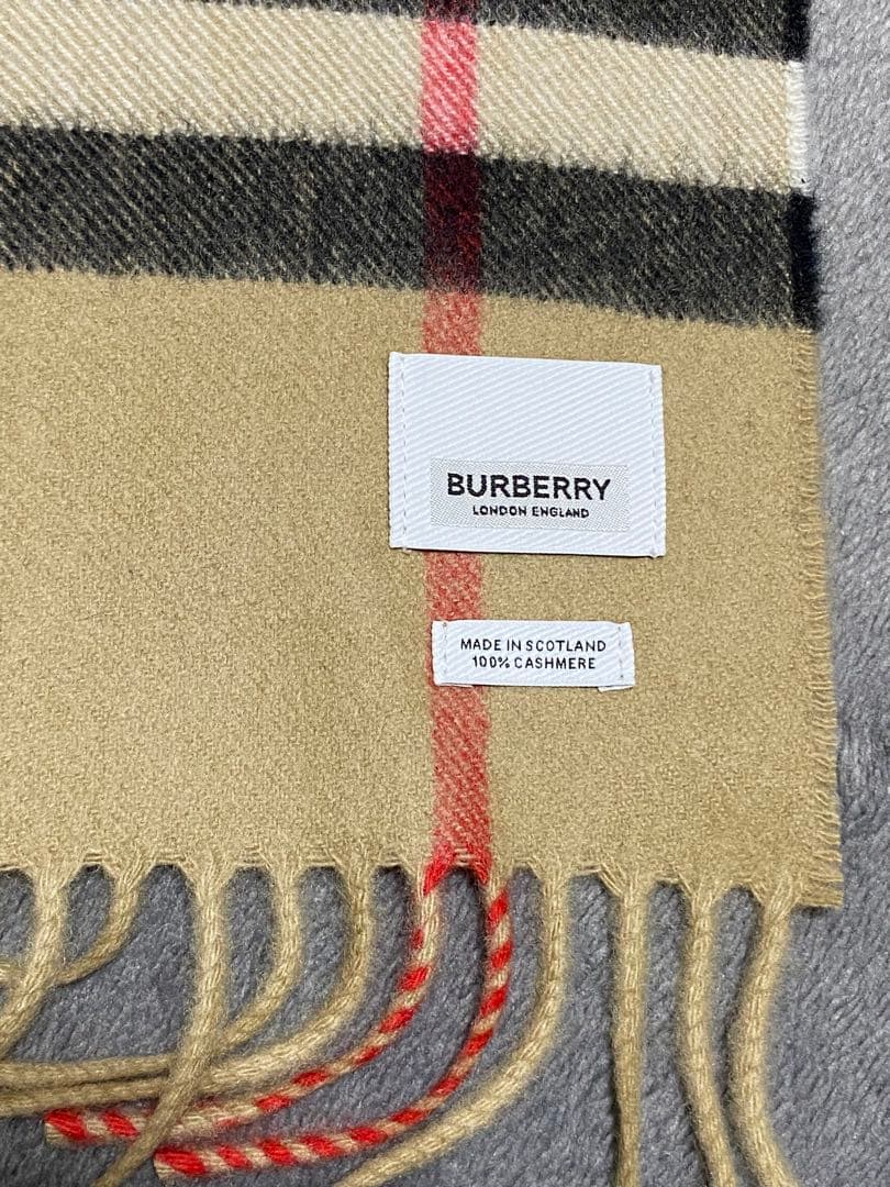 BURBERRY カシミヤ マフラー ストール バーバリー