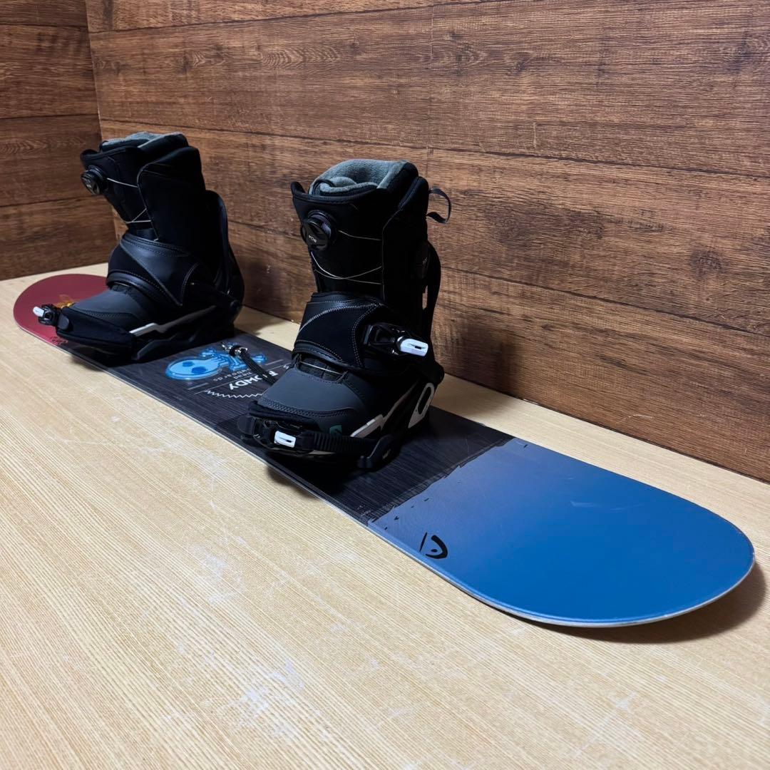 美品　HEAD　ヘッド　スノーボード キッズ　ジュニア　4点セット　128cm