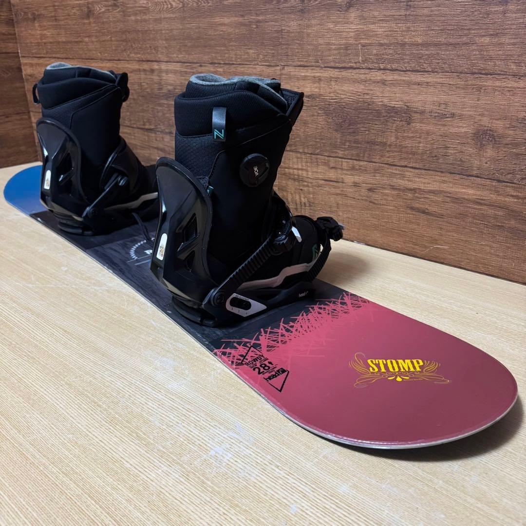 美品　HEAD　ヘッド　スノーボード キッズ　ジュニア　4点セット　128cm