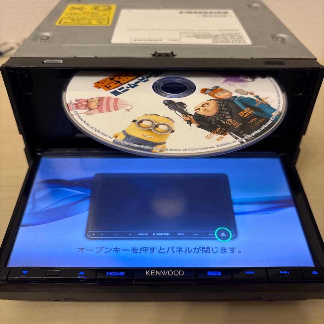 最新地図更新済みケンウッド彩速ナビMDV-L403新品バックカメラ付きフルセット