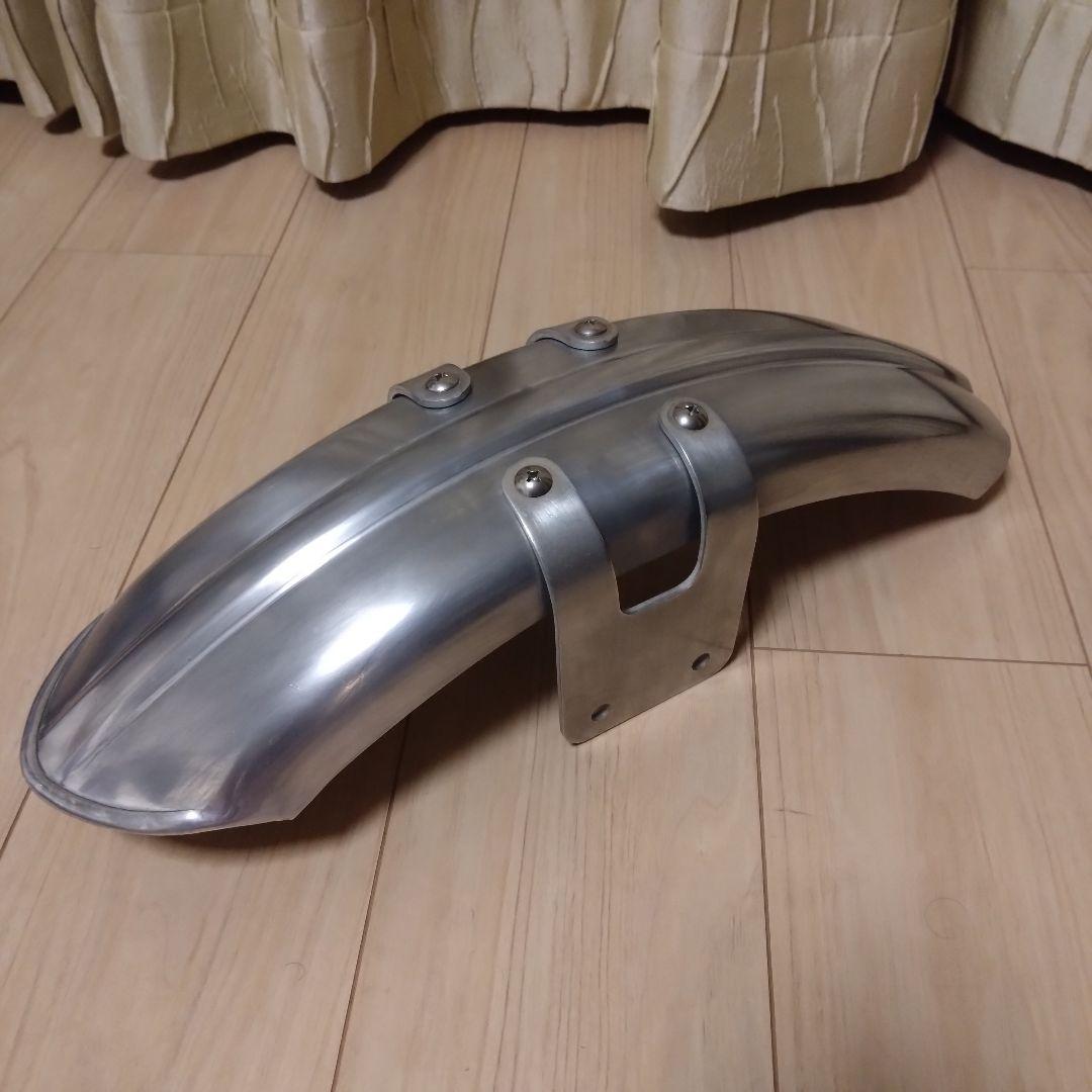 PX YAMAHA SR400 アルミ リブ ショートフェンダー 美品