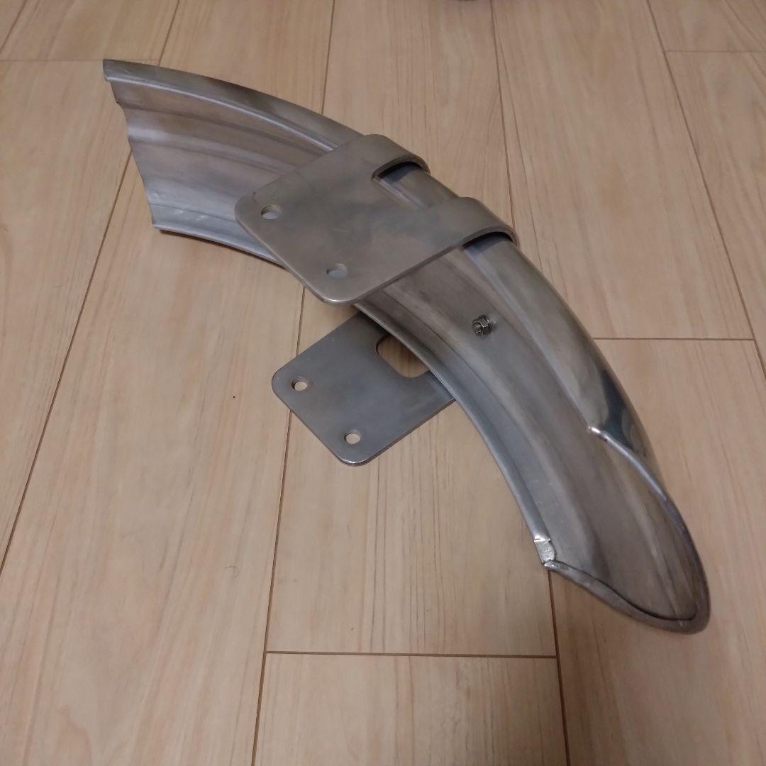 PX YAMAHA SR400 アルミ リブ ショートフェンダー 美品