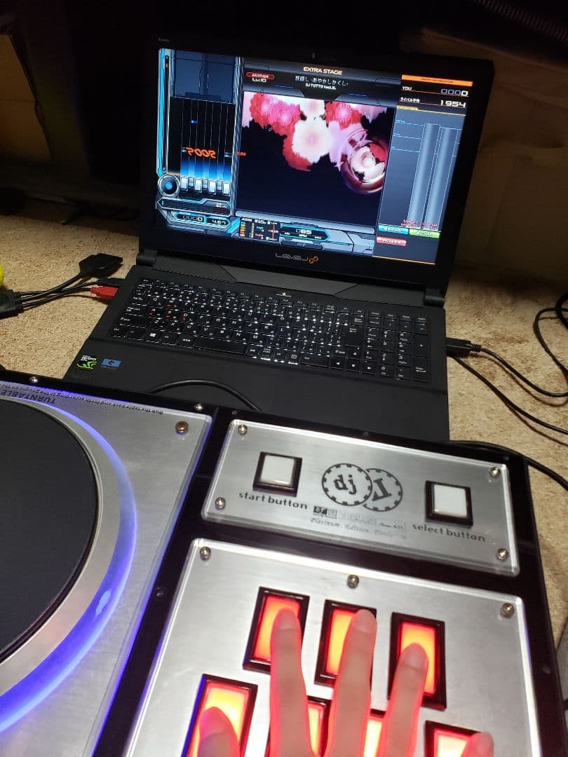 beatmania iidx daoコン pee 新基板 三和ボタン　静音化済