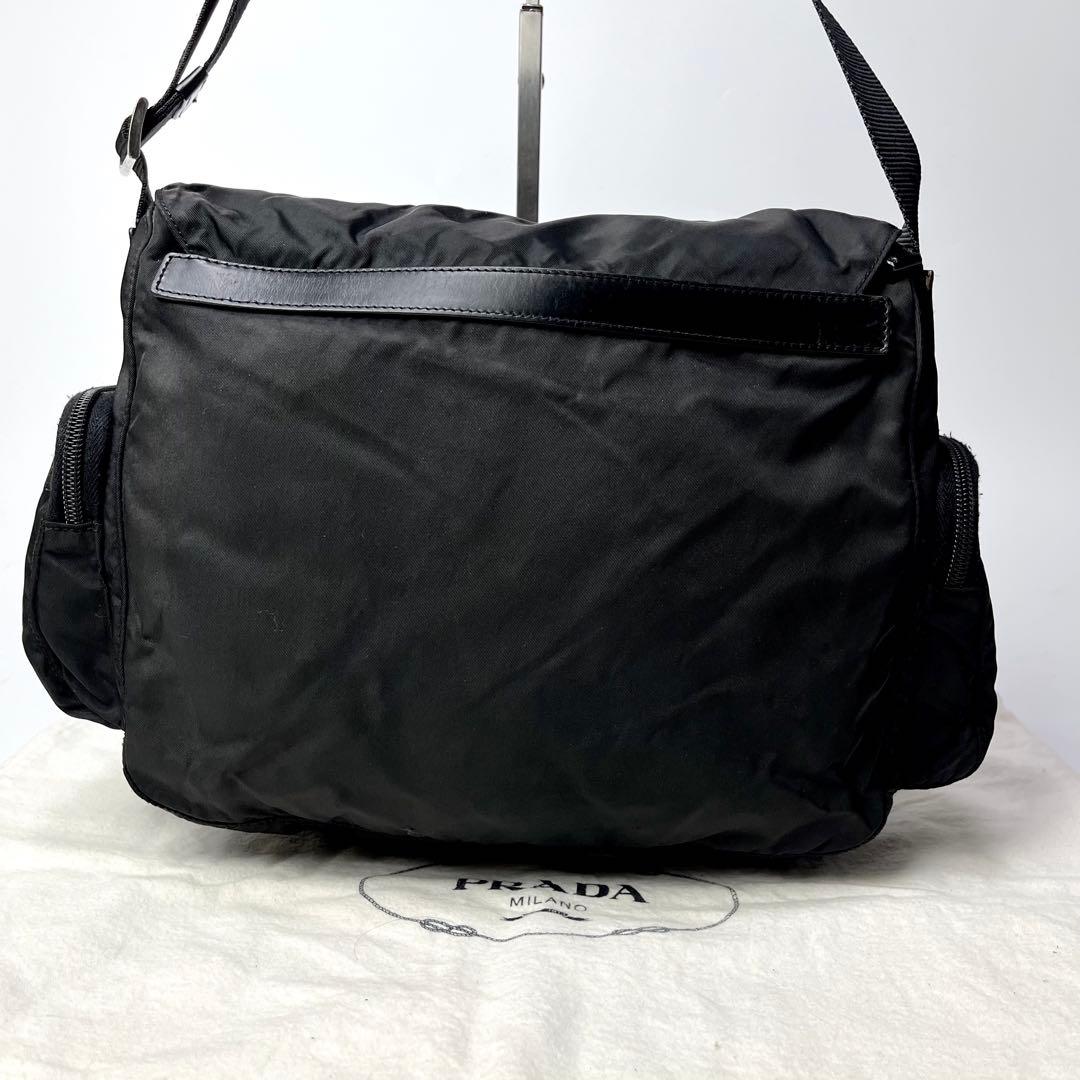 ギャラ付/極美品/入手困難✨プラダ ショルダーバッグ メッセンジャー 多ポケット