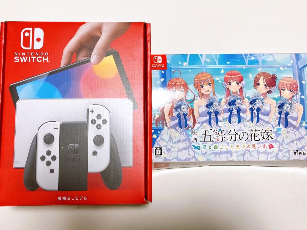 Nintendo Switch（有機EL）本体&映画「五等分の花嫁」限定版セット