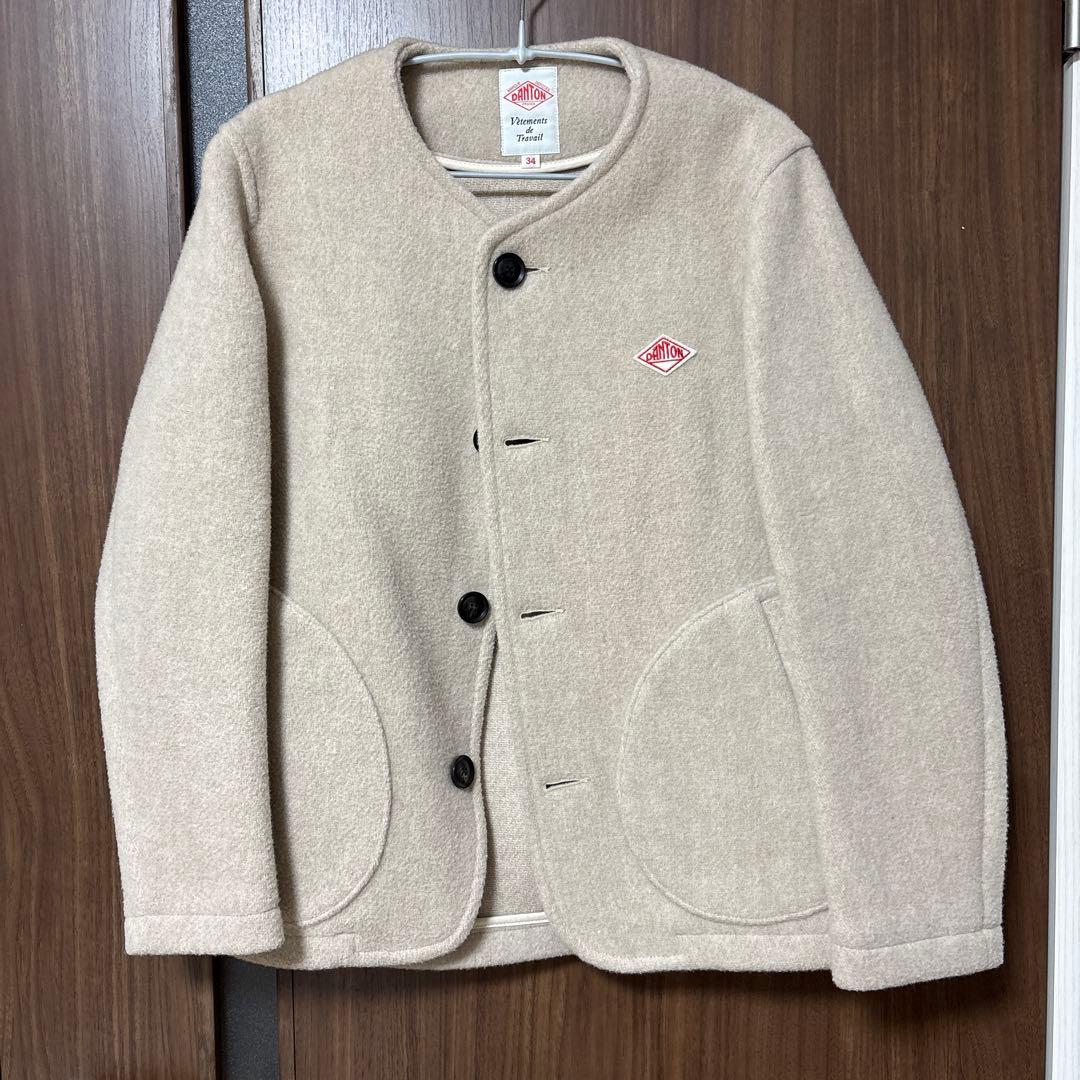 DANTON ジャケット 34 ベージュ