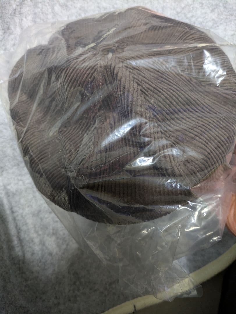 スタンダードカリフォルニア　News Boy Cap　ブラウン　Lサイズ