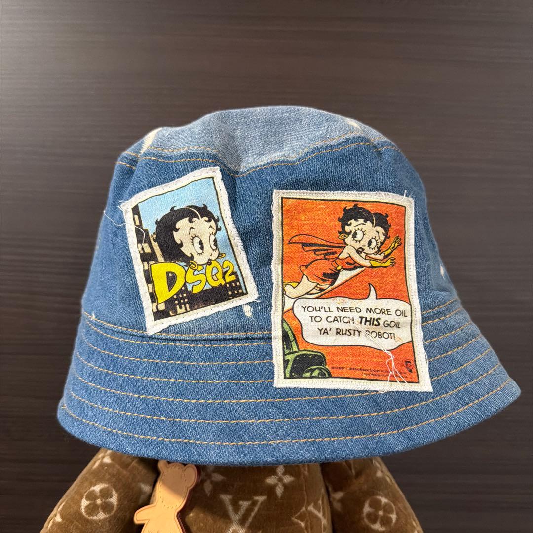 DSQUARED2 デニム レディースバケットハット