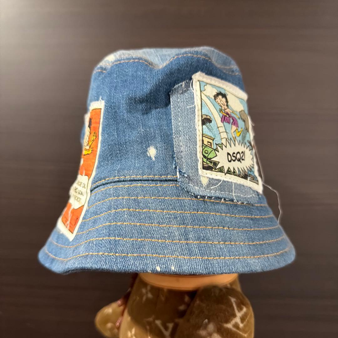 DSQUARED2 デニム レディースバケットハット