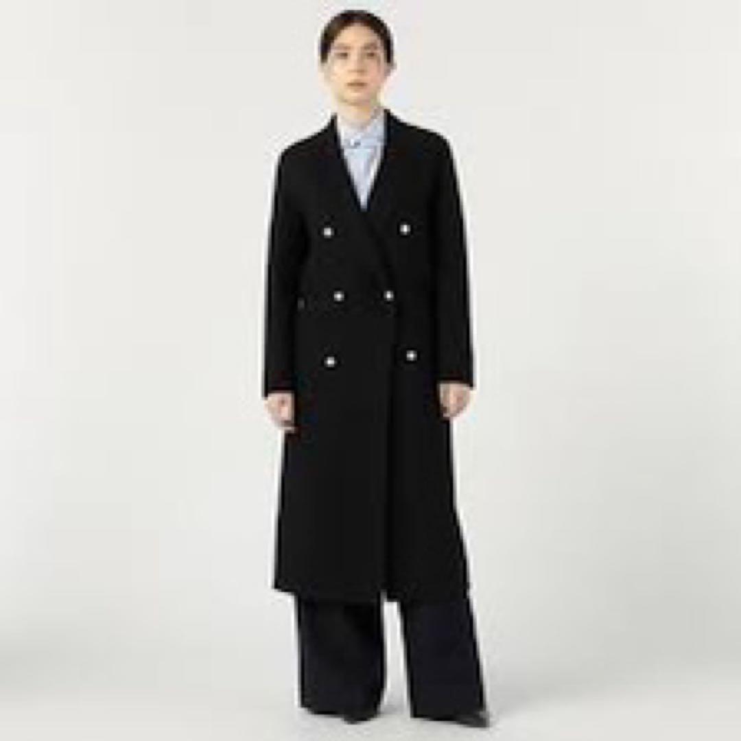 新品未使用✨MADISON BLUE マディソンブルー パールフロックコート　黒