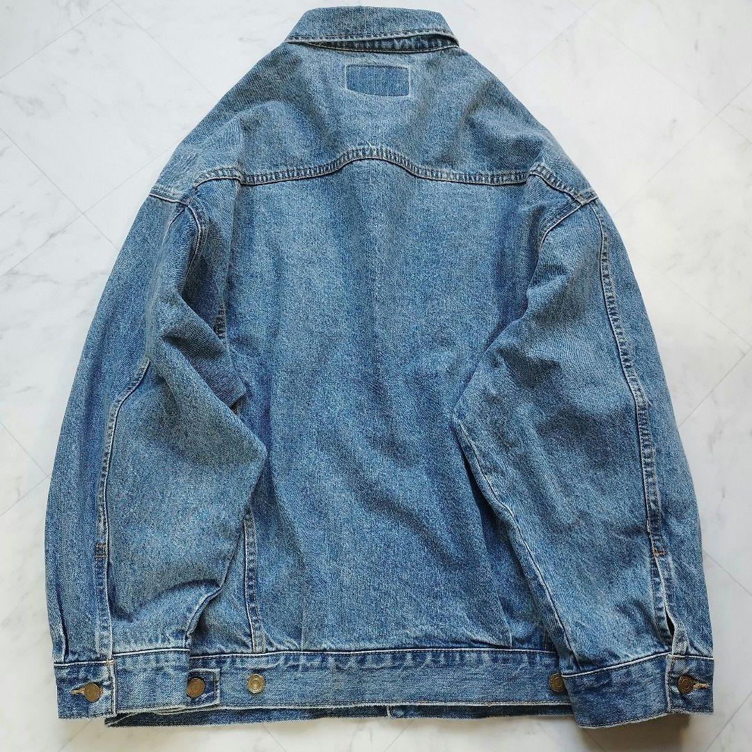 極美品　未使用級　アングリッド　ビックシルエットデニムジャケット　ブルー　25