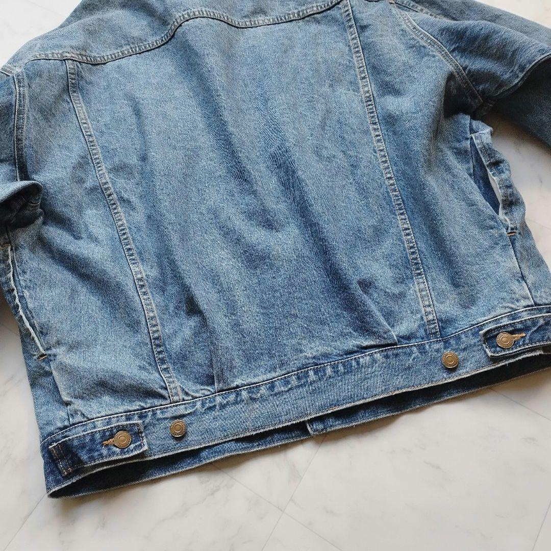 極美品　未使用級　アングリッド　ビックシルエットデニムジャケット　ブルー　25