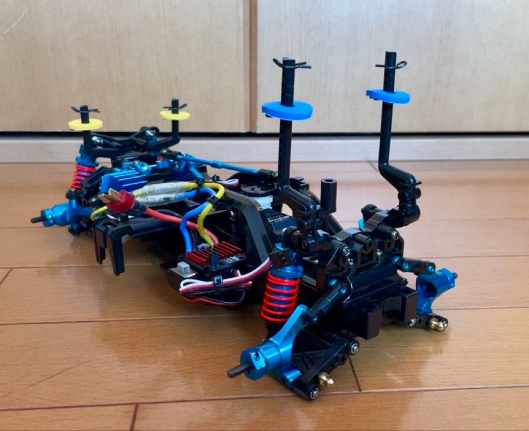 【TAMIYA】　M-05 シャーシ（メカ付き）　 NSU TT ボディー付き