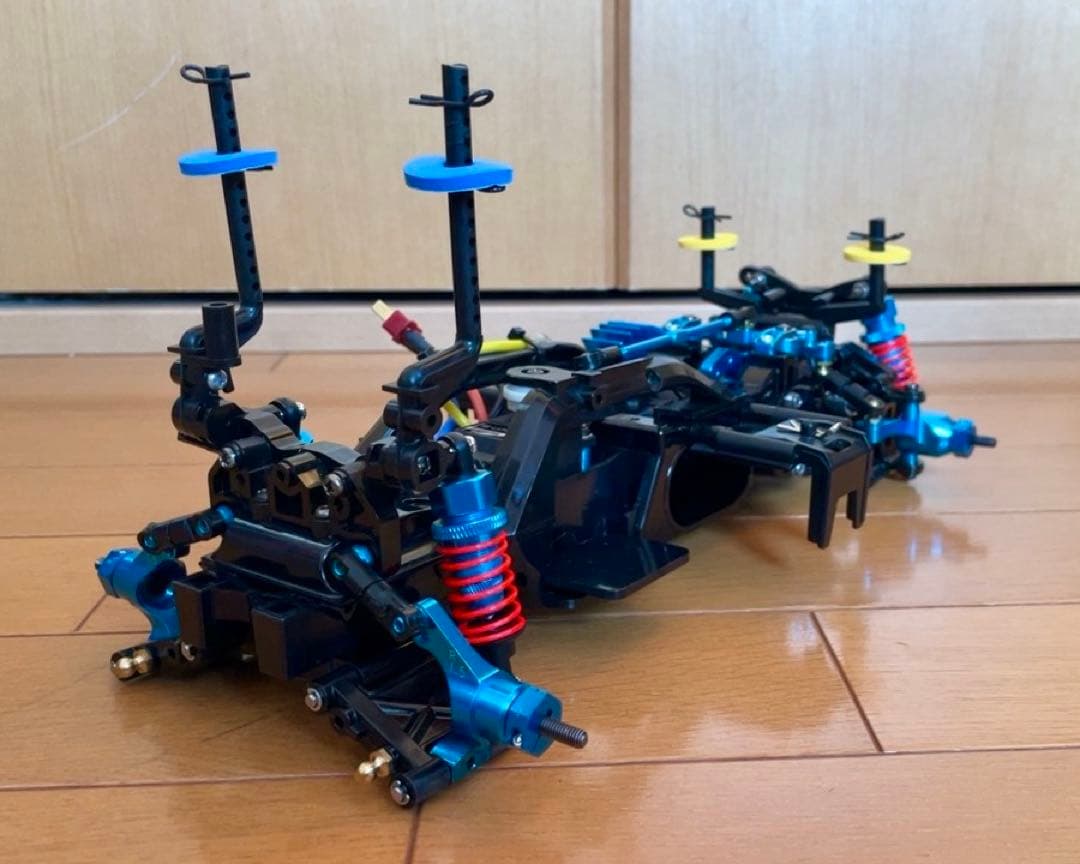 【TAMIYA】　M-05 シャーシ（メカ付き）　 NSU TT ボディー付き