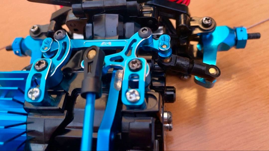 【TAMIYA】　M-05 シャーシ（メカ付き）　 NSU TT ボディー付き